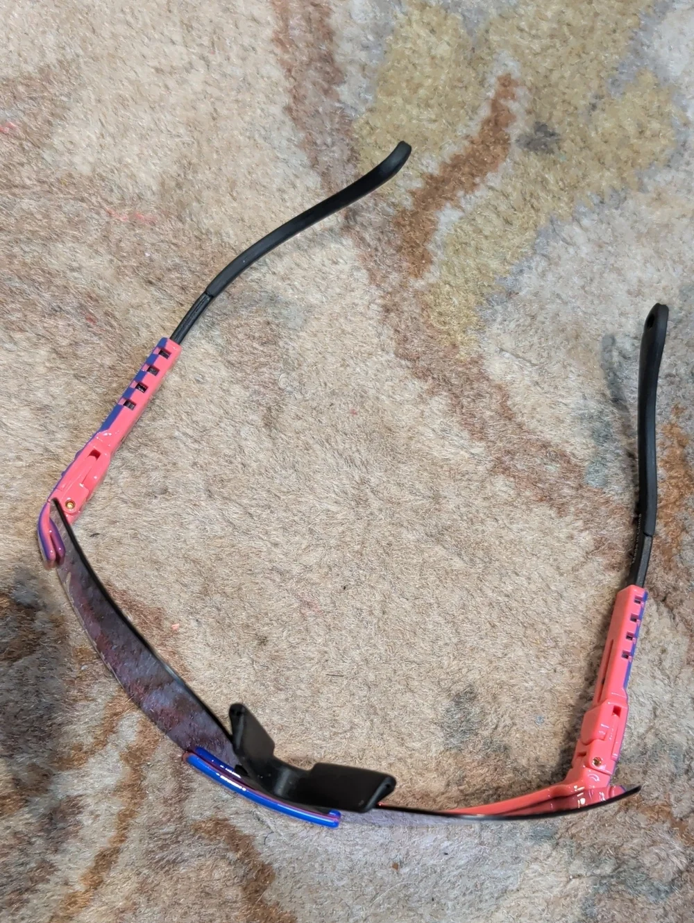 Pit Viper The Peacekeeper Intimidator 2000 Mirrored Blue Shield Sunglasses